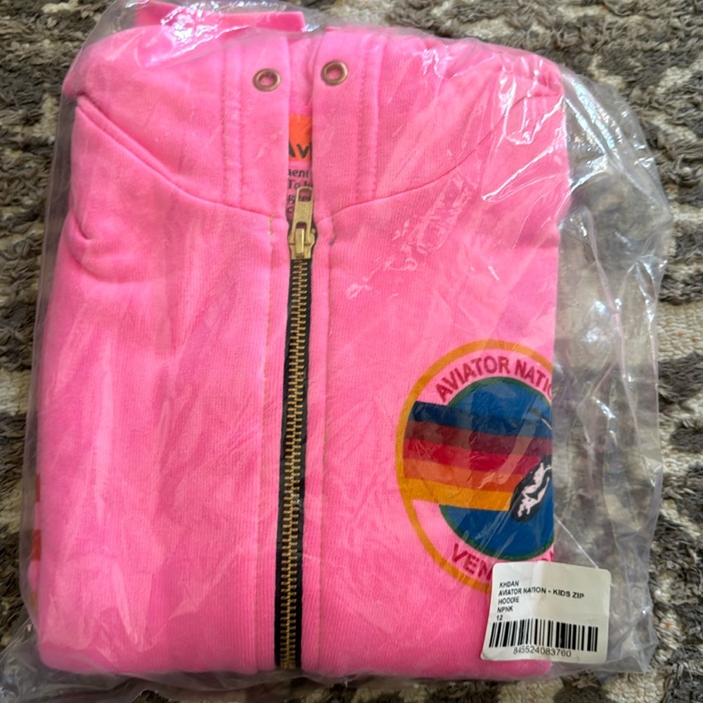 NWT Aviator Nation Youth Hoodie Size 12